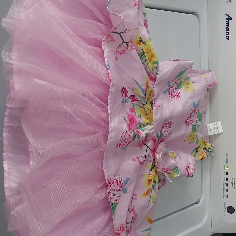 Pink floral dress - Picture 2 of 3